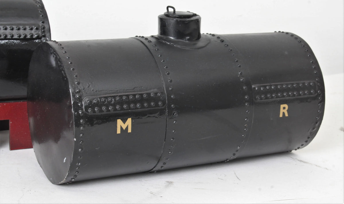 Two 3 1/2 inch gauge wagon tanks