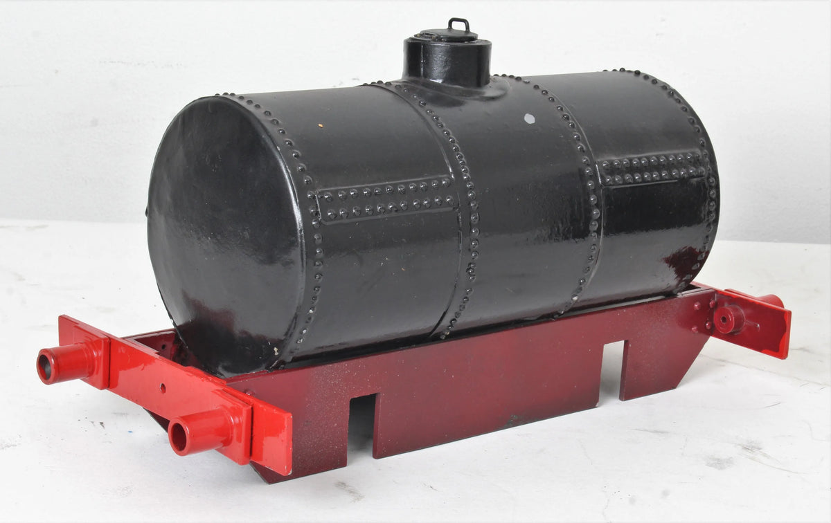 Two 3 1/2 inch gauge wagon tanks