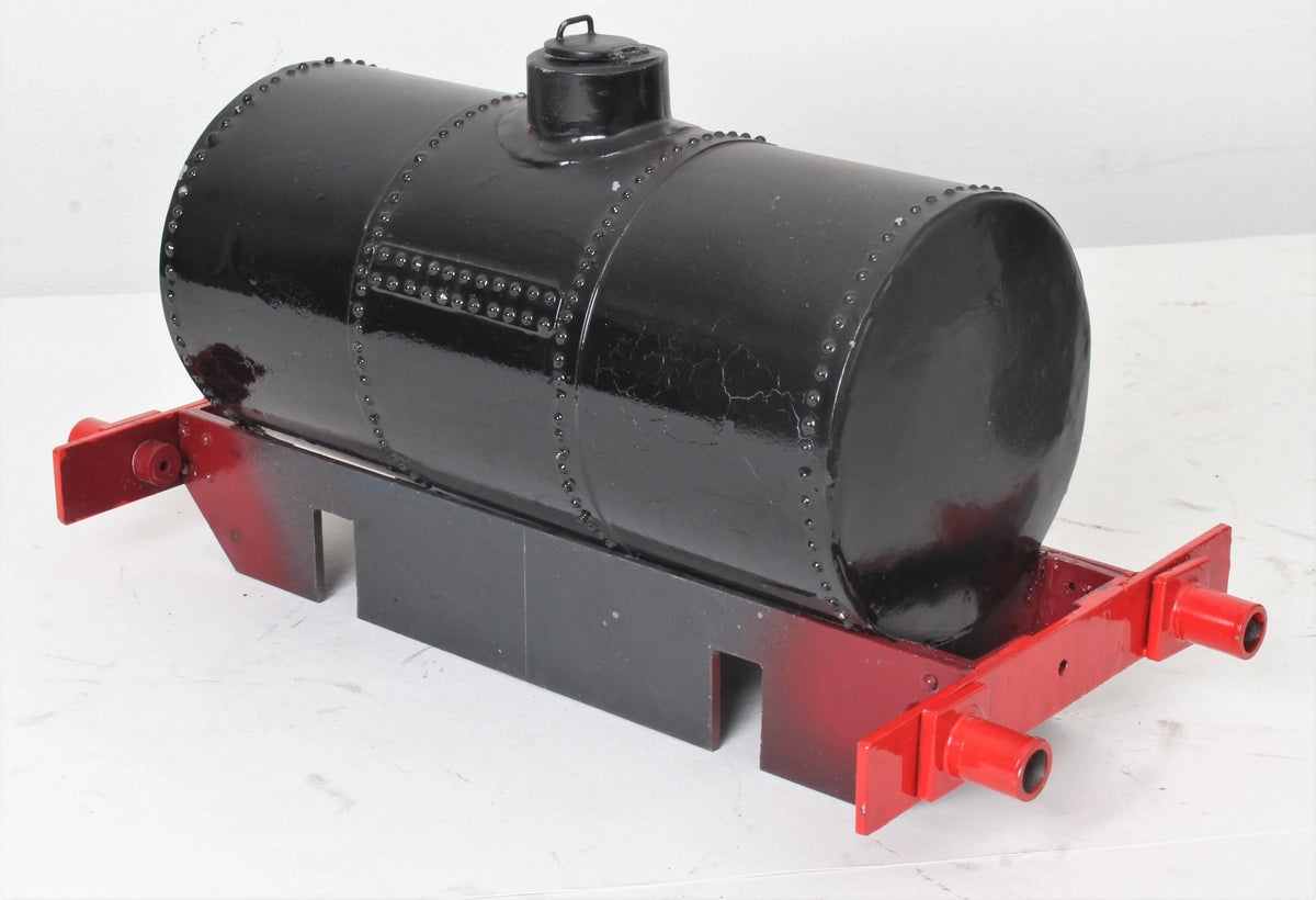 Two 3 1/2 inch gauge wagon tanks
