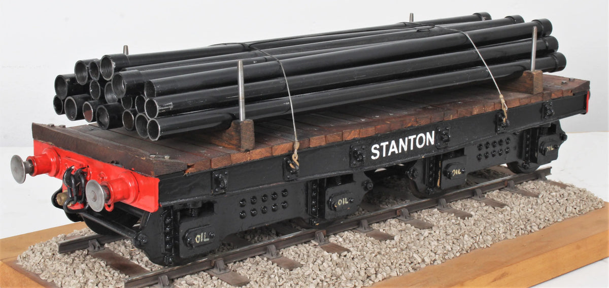 3 1/2 inch gauge flat wagon