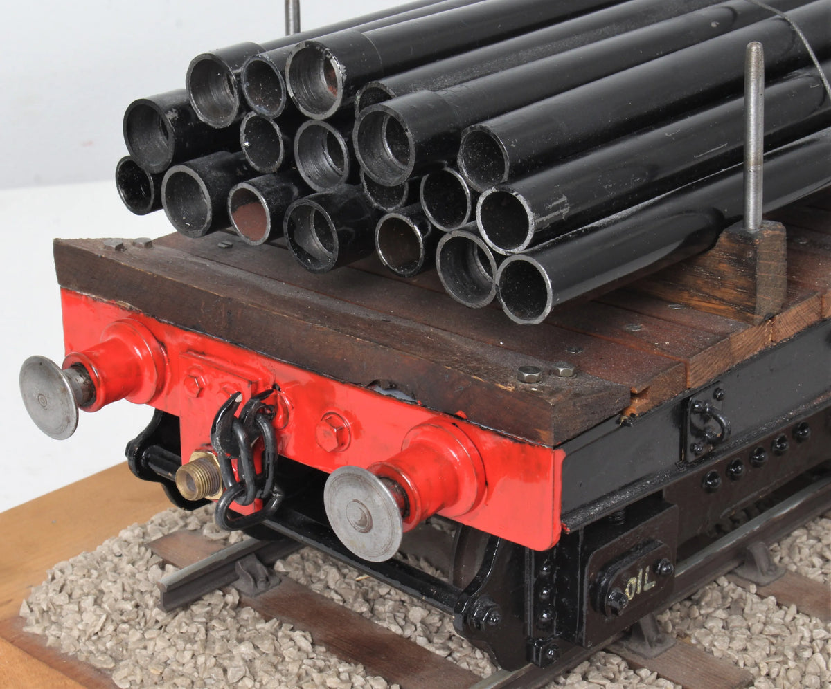 3 1/2 inch gauge flat wagon