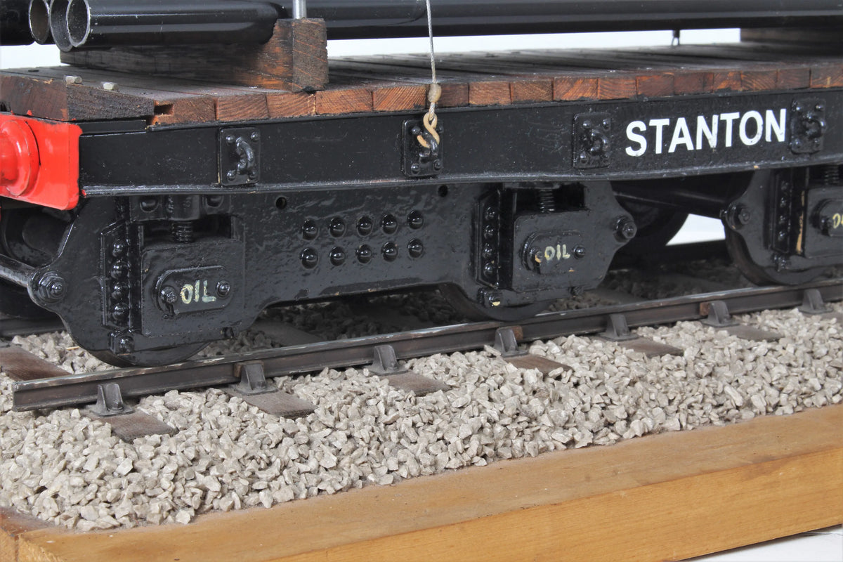 3 1/2 inch gauge flat wagon
