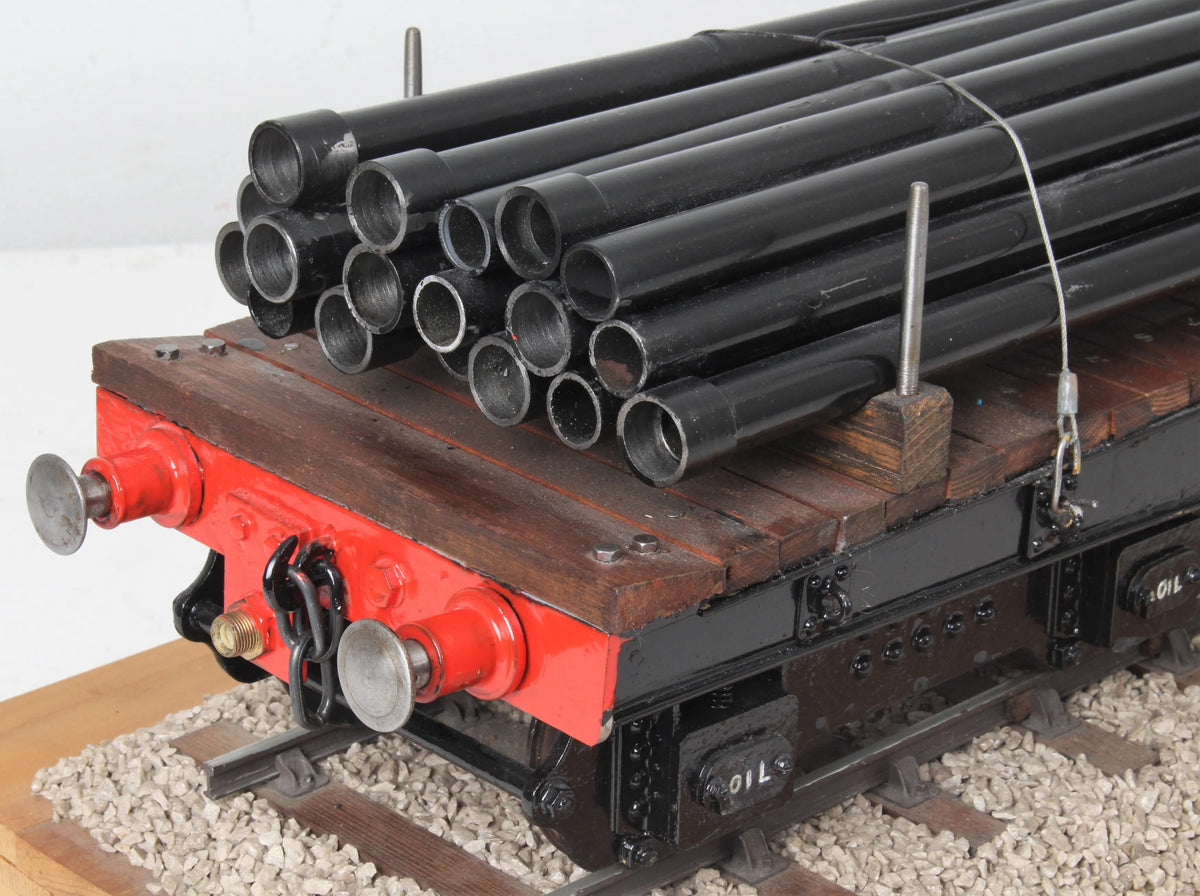 3 1/2 inch gauge flat wagon
