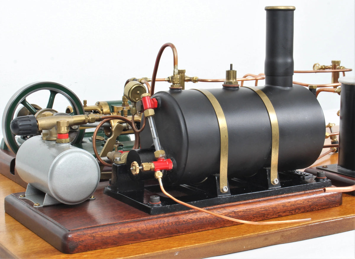 Gas-fired steam plant