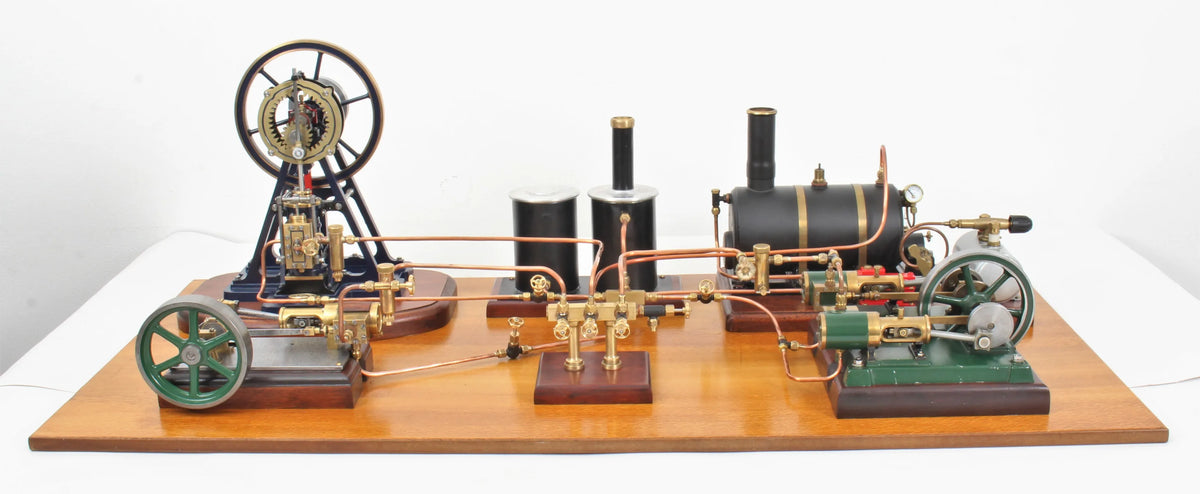 Gas-fired steam plant