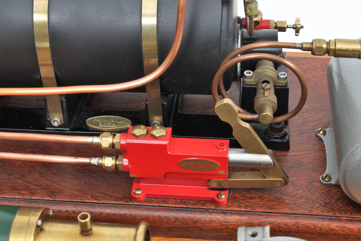 Gas-fired steam plant