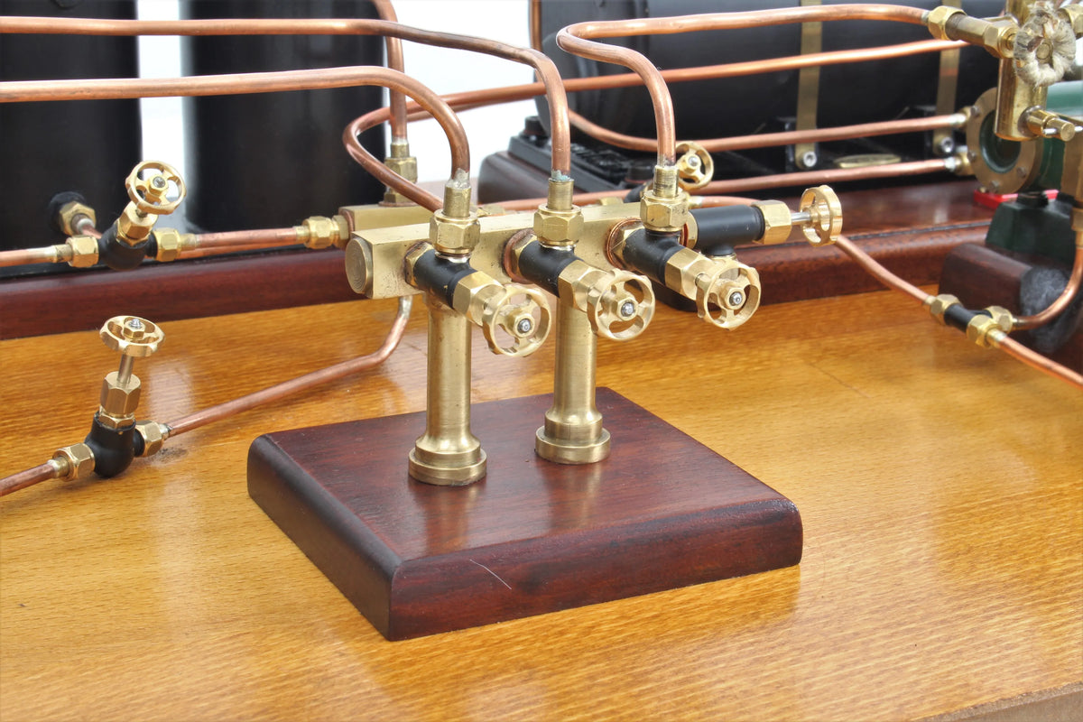 Gas-fired steam plant
