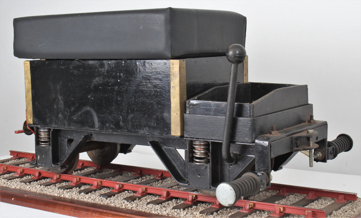 5 inch gauge four-wheeled driving truck