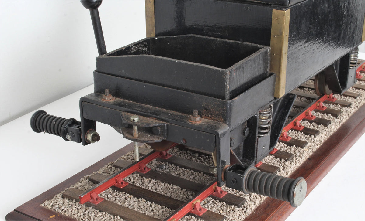5 inch gauge four-wheeled driving truck