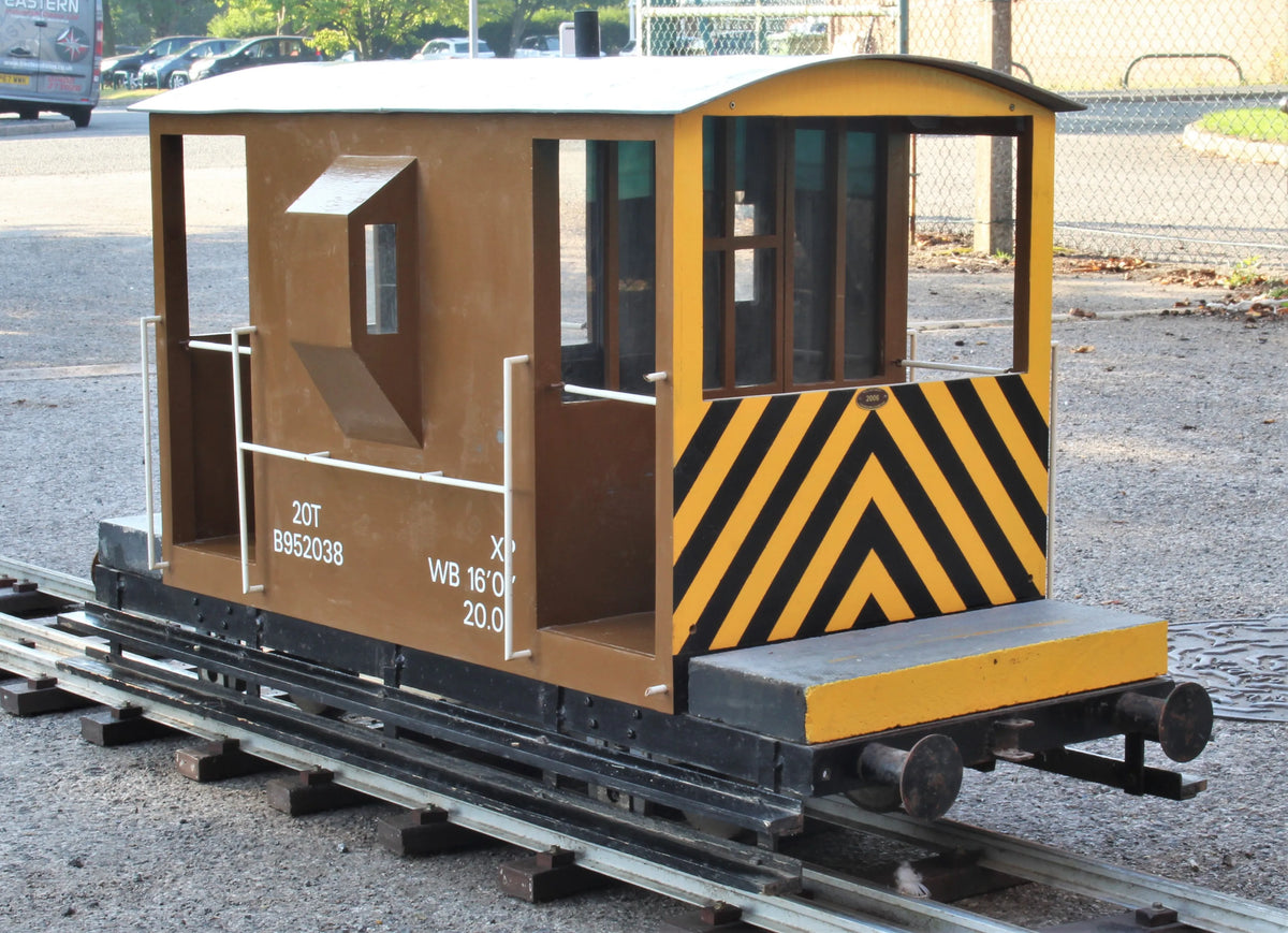 7 1/4 inch gauge brake van