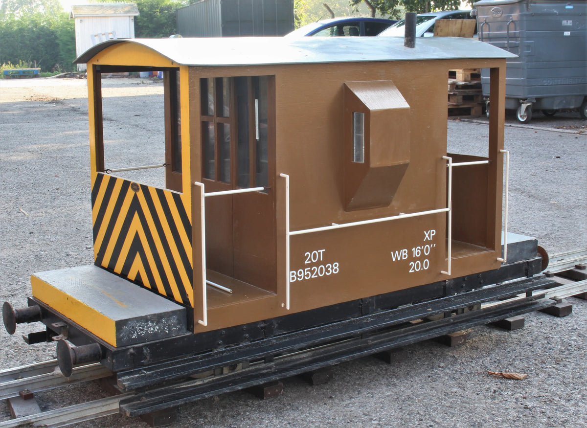 7 1/4 inch gauge brake van