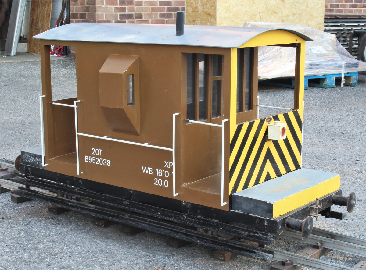 7 1/4 inch gauge brake van