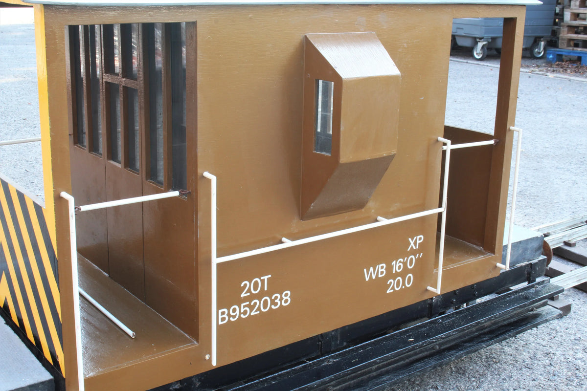 7 1/4 inch gauge brake van