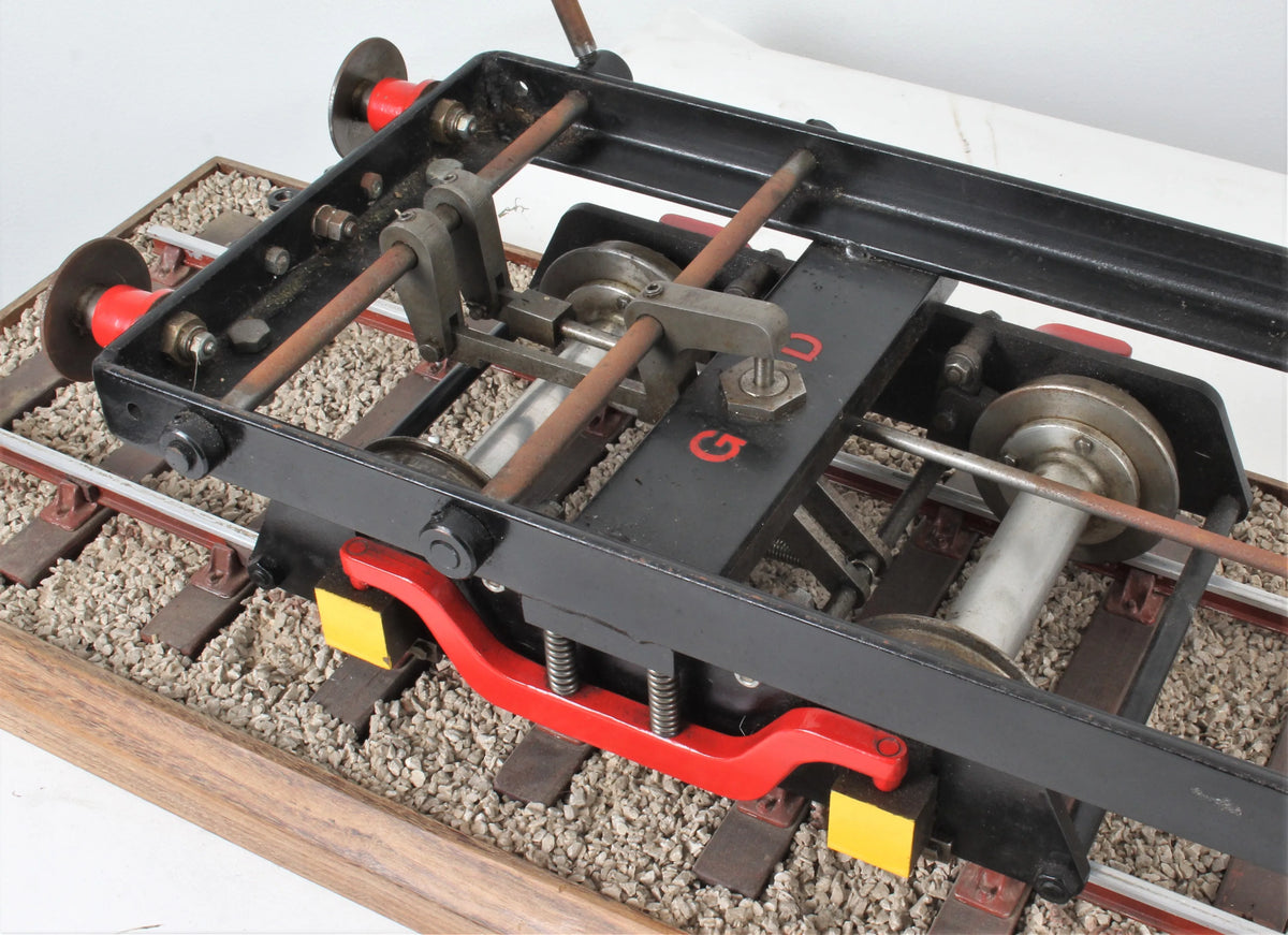 5 inch gauge raised level driving truck
