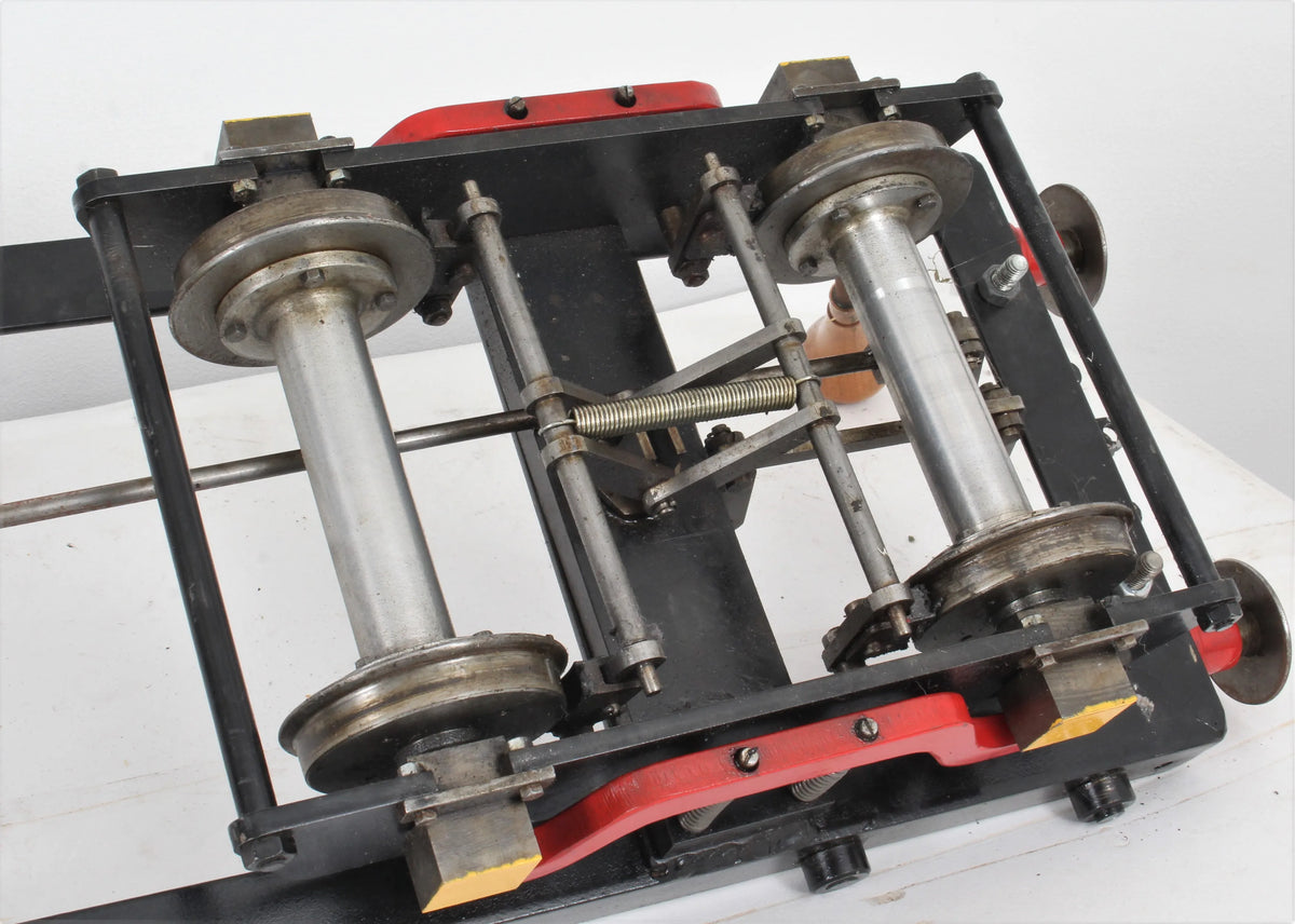 5 inch gauge raised level driving truck