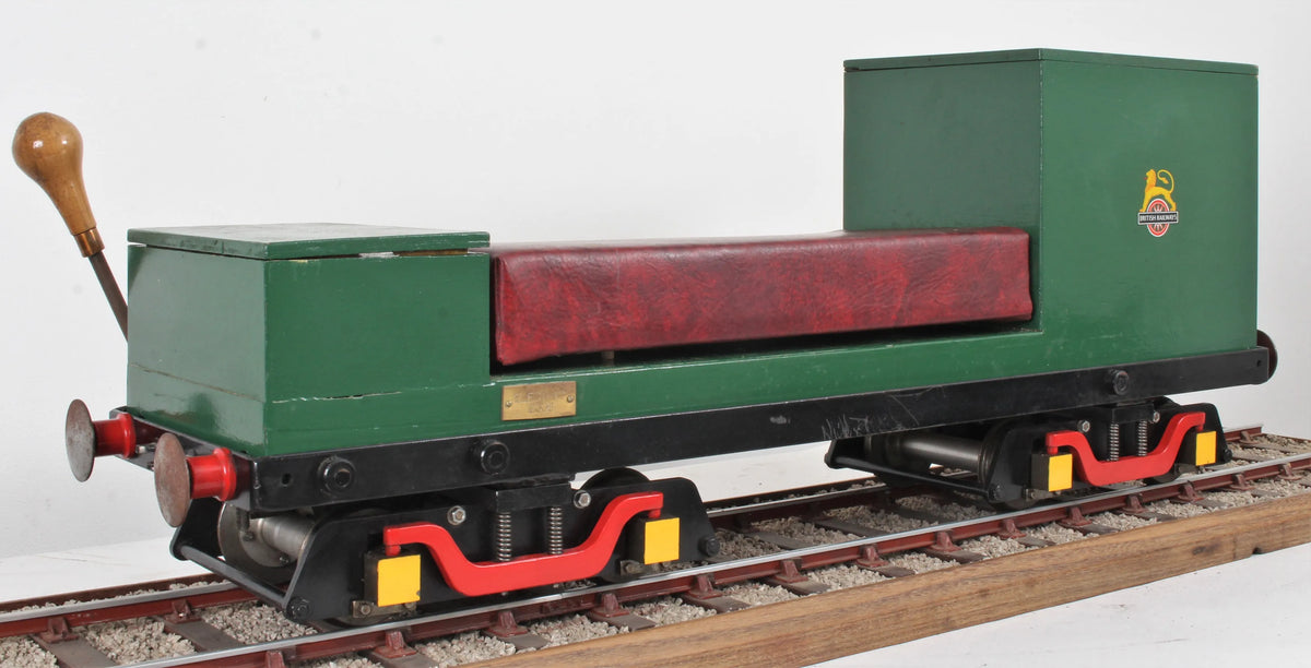 5 inch gauge raised level driving truck