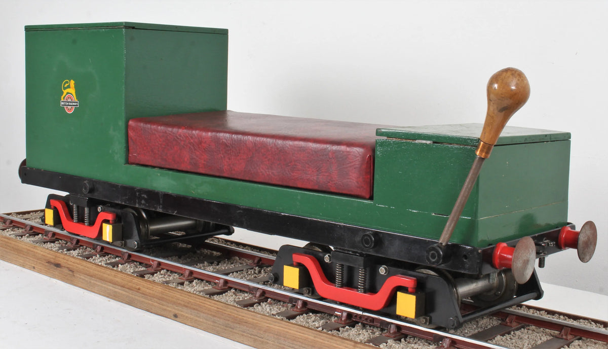 5 inch gauge raised level driving truck