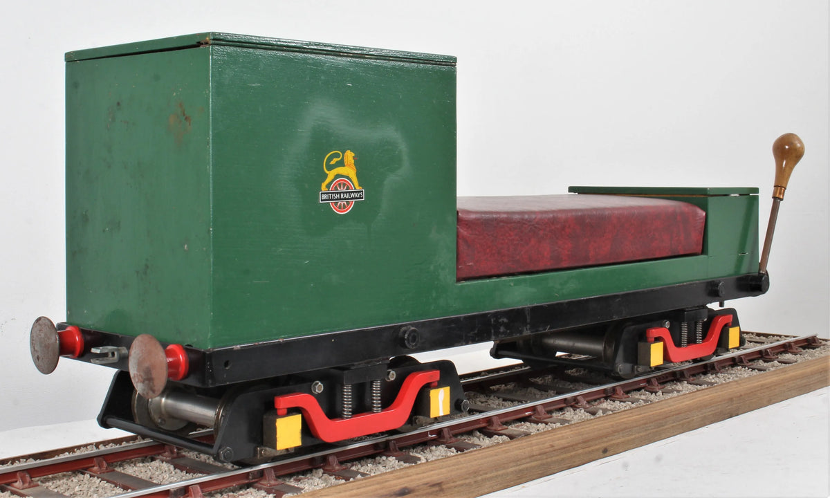 5 inch gauge raised level driving truck