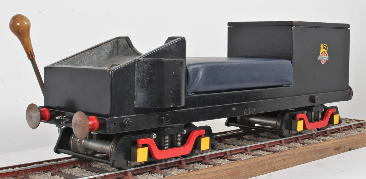 5 inch gauge raised level driving truck