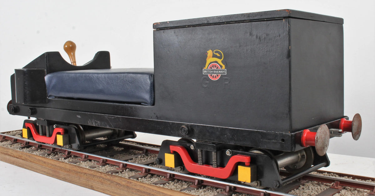 5 inch gauge raised level driving truck