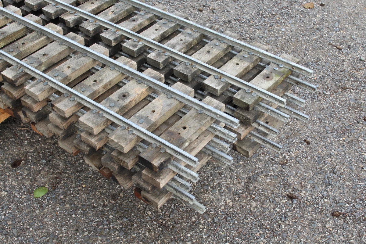 9 lengths of 5 inch gauge track