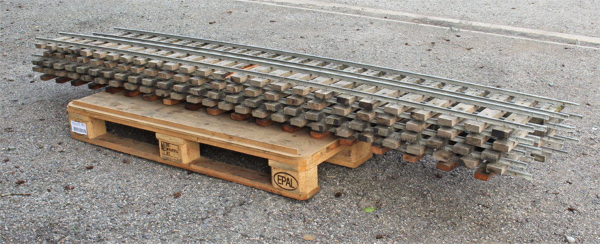 9 lengths of 5 inch gauge track