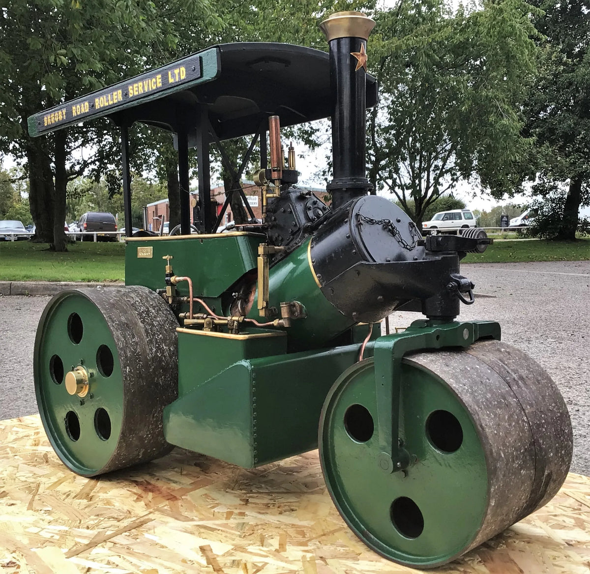 3 inch scale Wallis & Steevens "Simplicity" steam roller