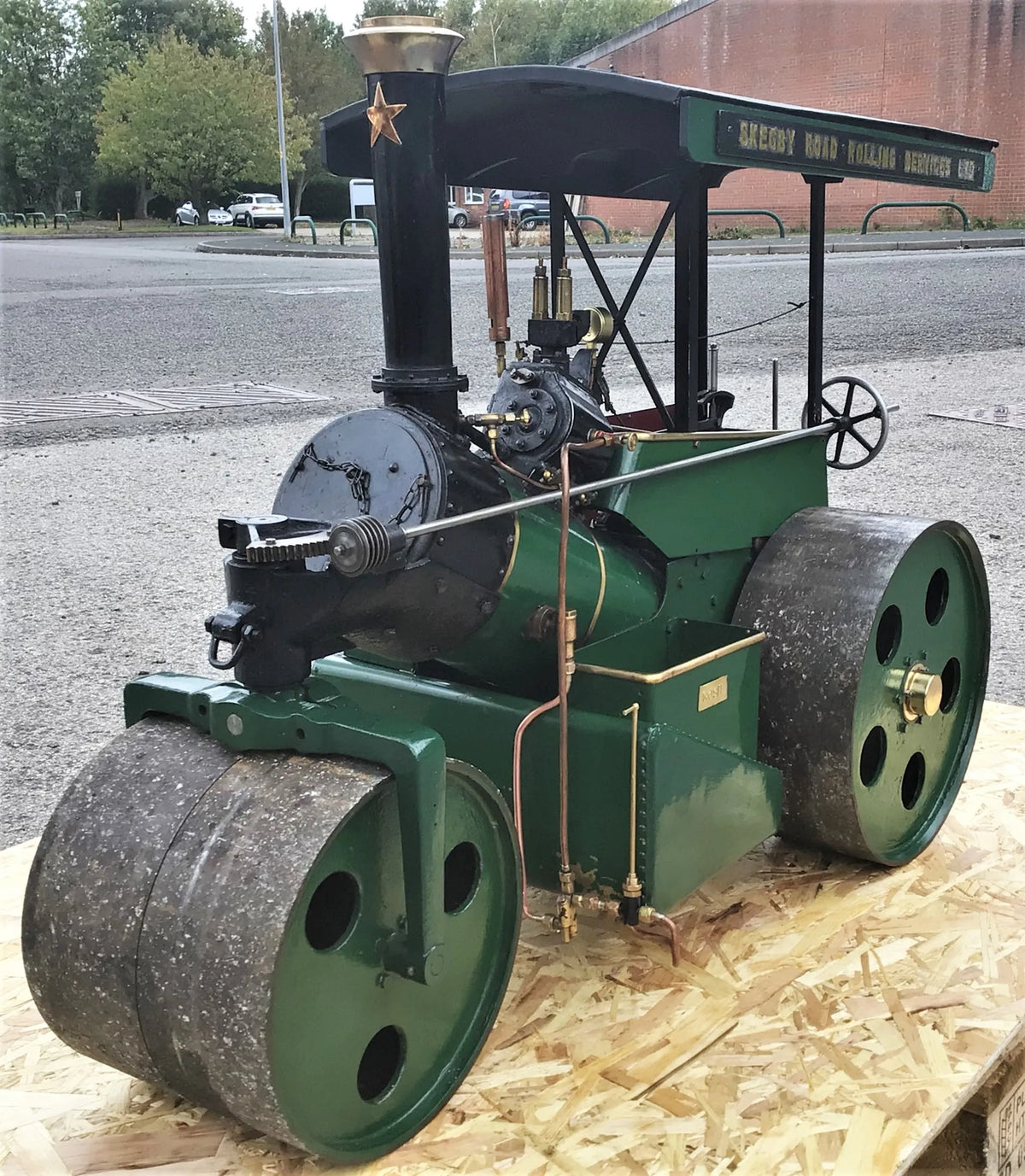3 inch scale Wallis & Steevens "Simplicity" steam roller