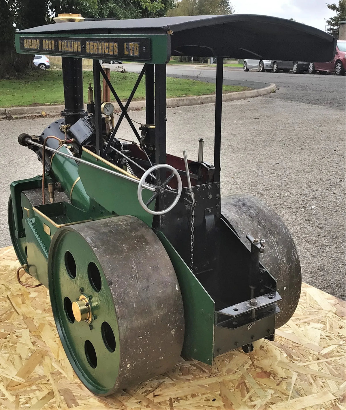 3 inch scale Wallis & Steevens "Simplicity" steam roller