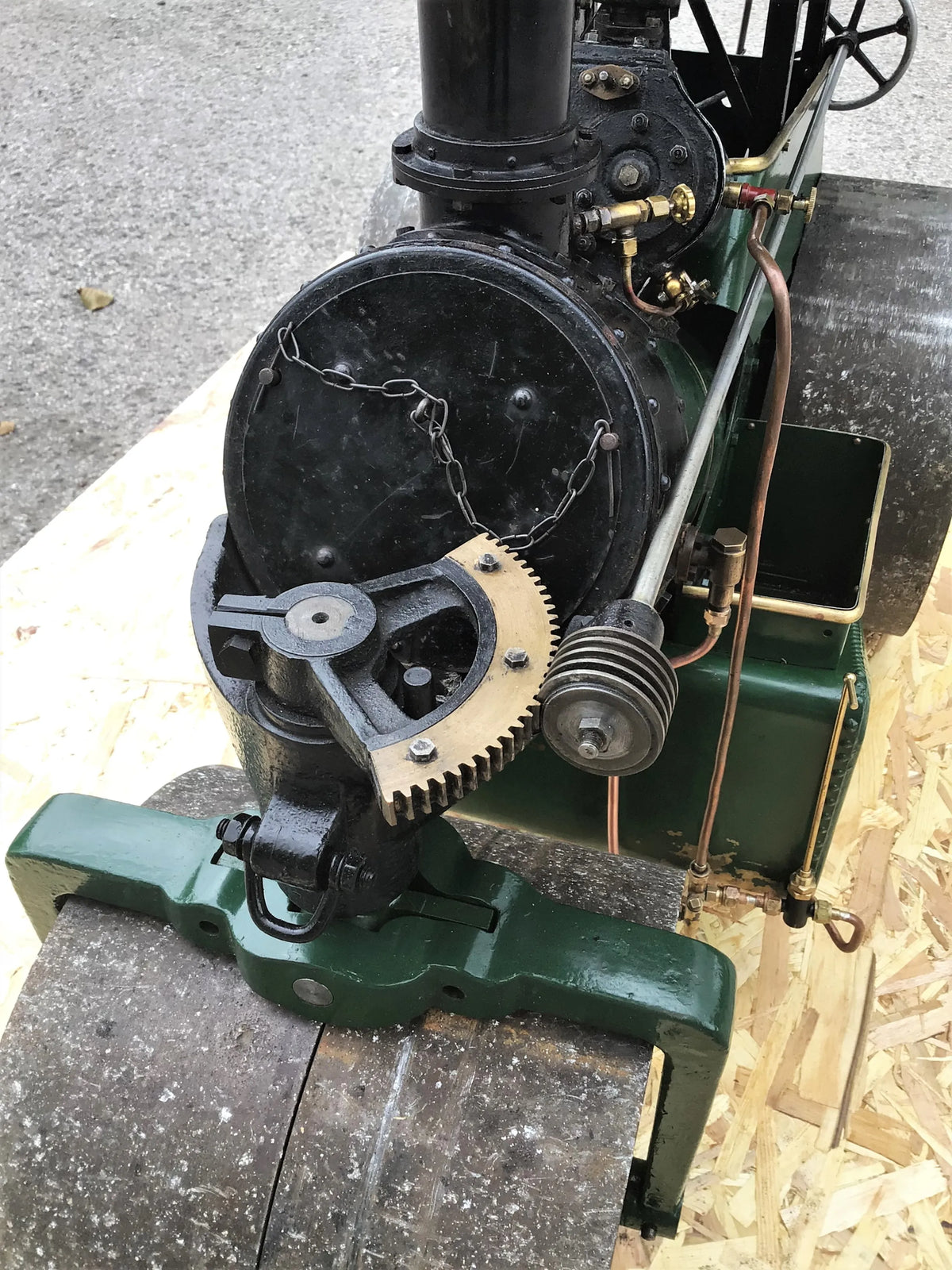 3 inch scale Wallis & Steevens "Simplicity" steam roller