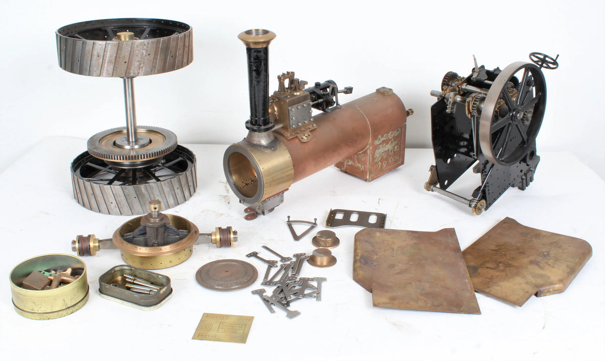 1 1/2 inch scale part-built Allchin agricultural engine