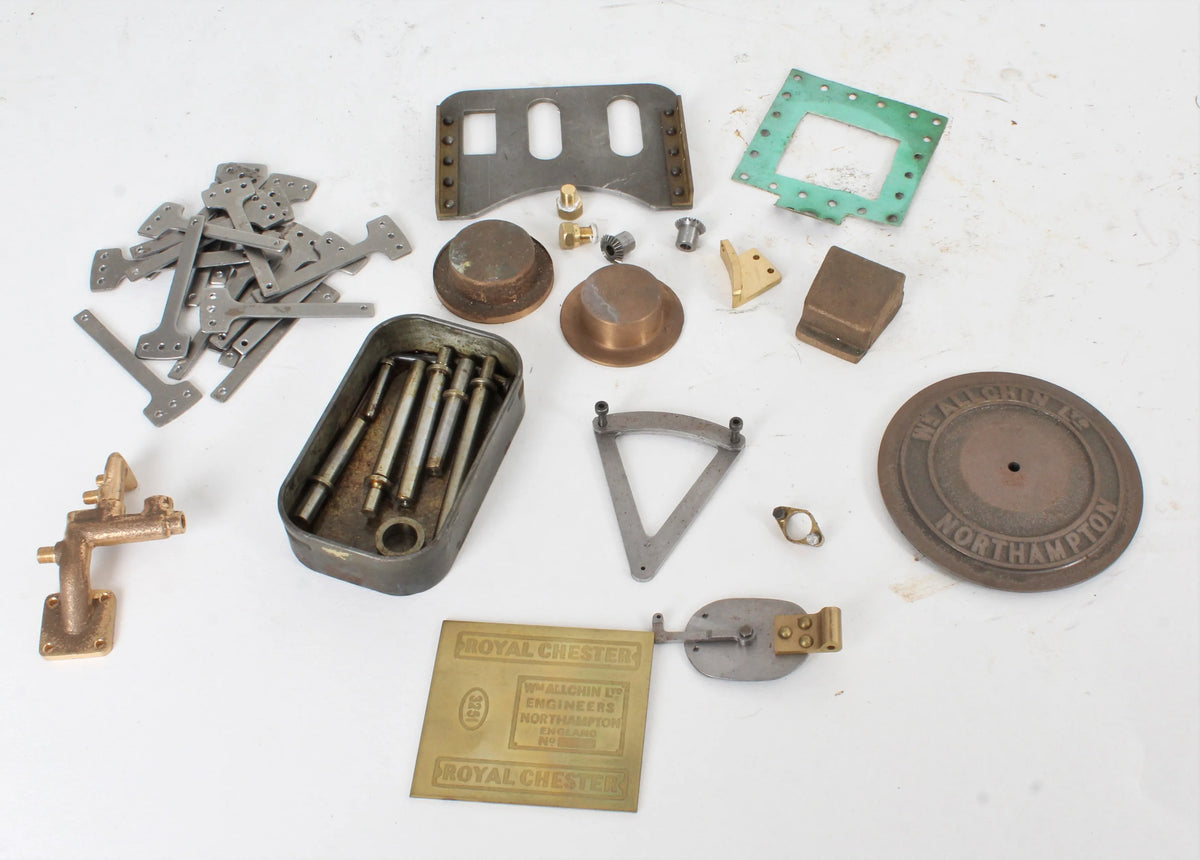 1 1/2 inch scale part-built Allchin agricultural engine