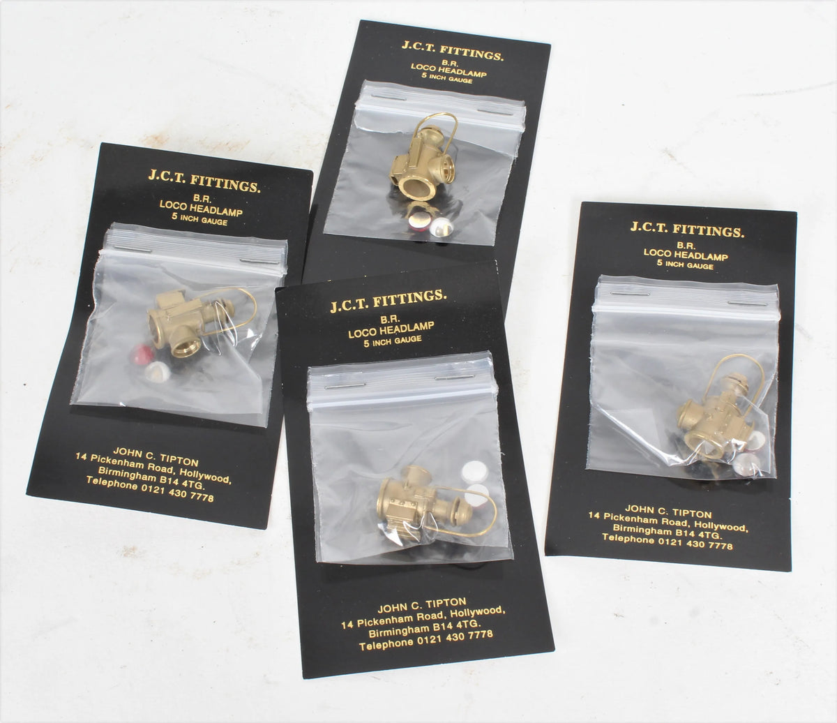 Set 5 inch gauge BR locomotive lamps