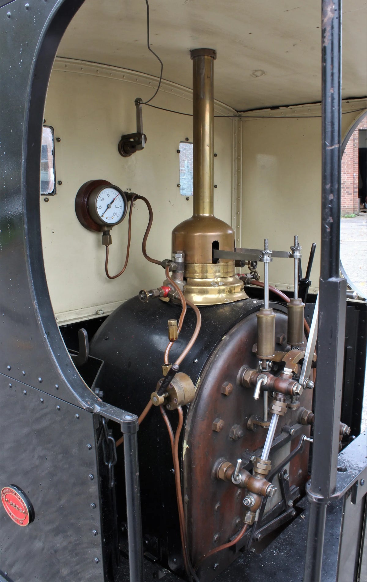 7 1/4 inch gauge Hunslet "Lilla" 0-4-0ST with tender