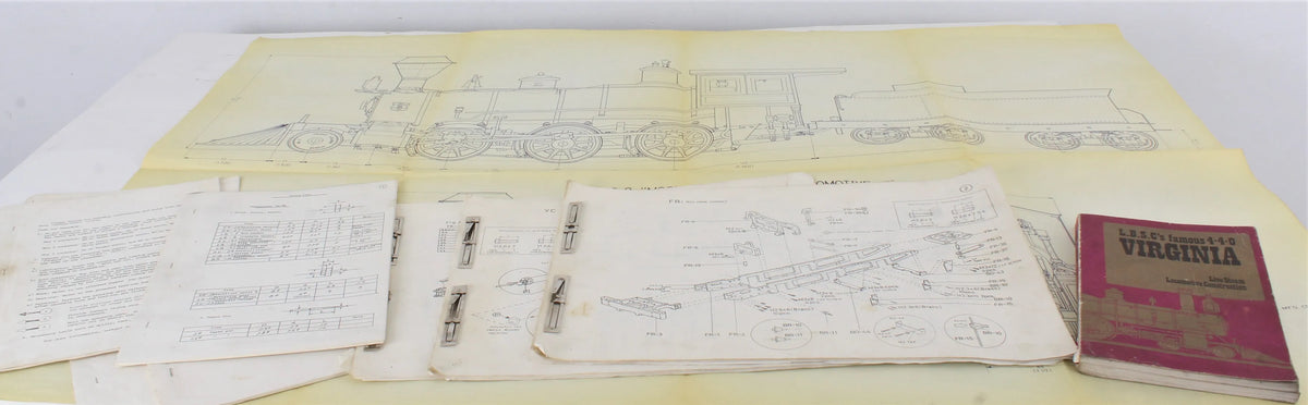 3 1/2 inch gauge "Virginia" 4-4-0