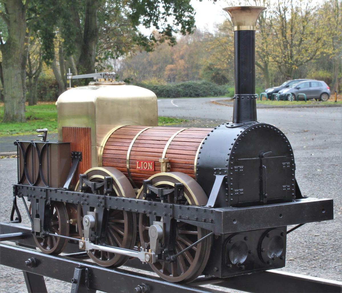 7 1/4 inch gauge Liverpool & Manchester Railway "Lion"