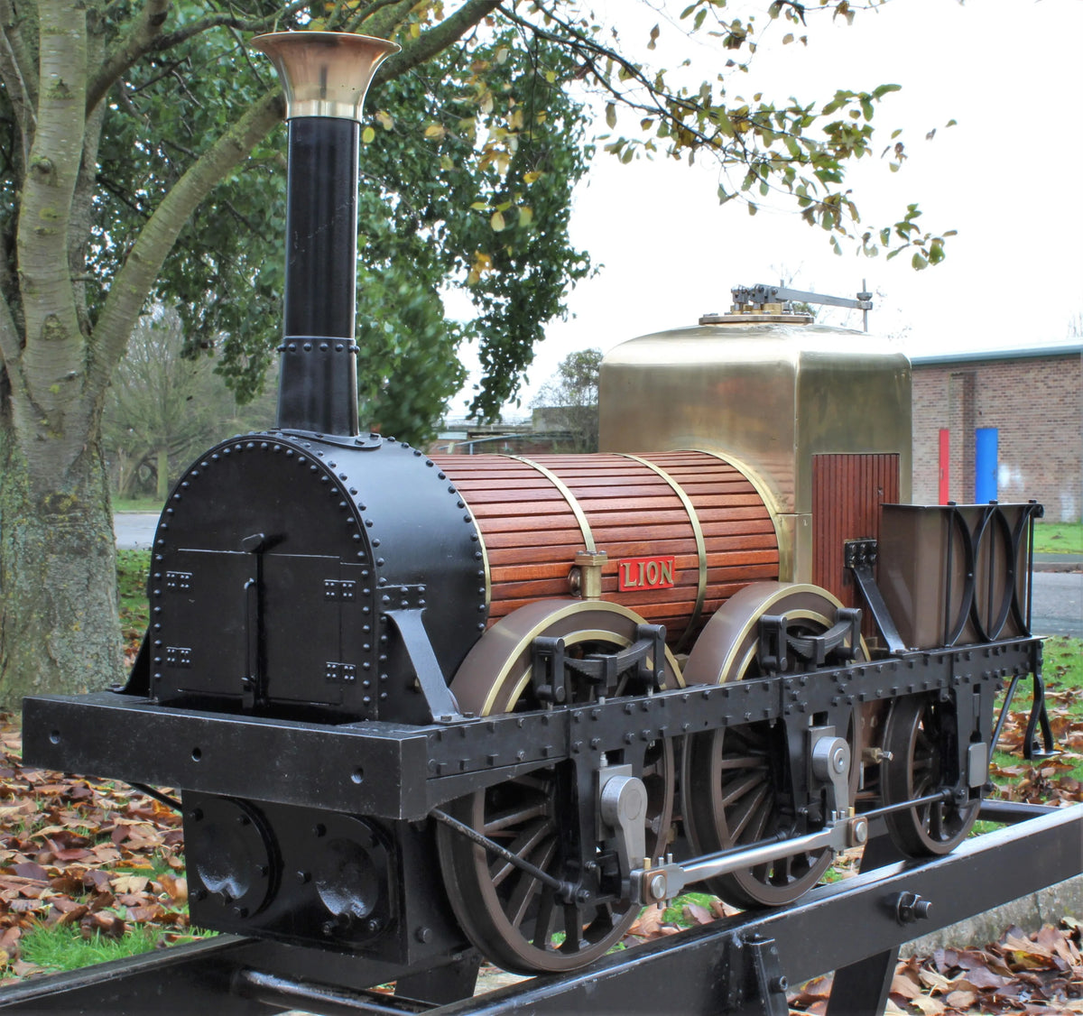 7 1/4 inch gauge Liverpool & Manchester Railway "Lion"