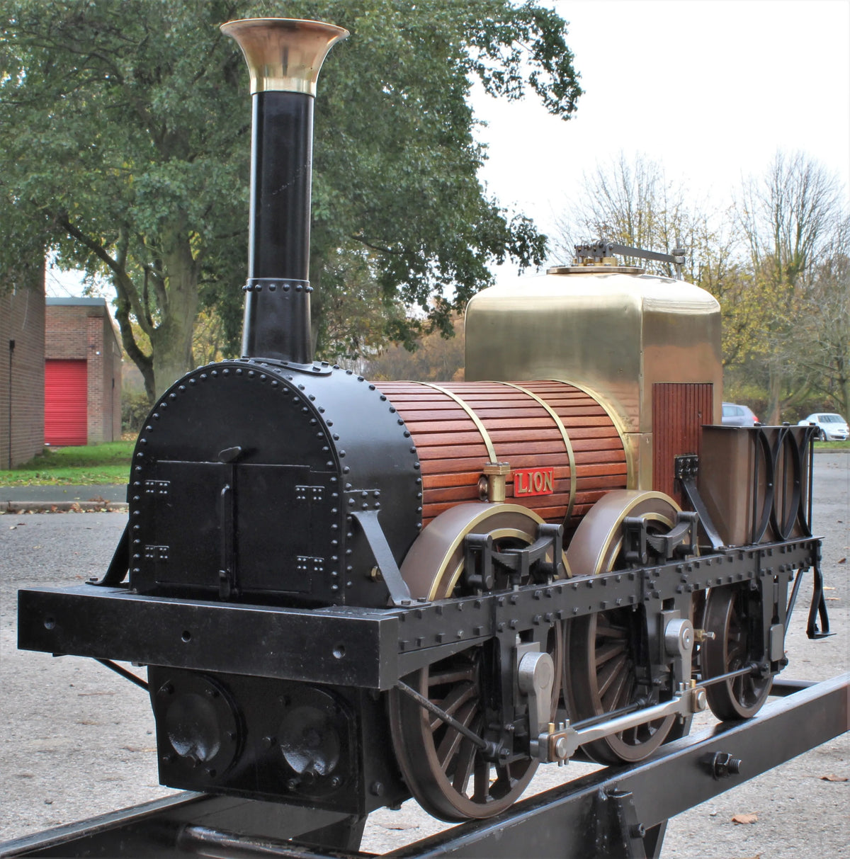 7 1/4 inch gauge Liverpool & Manchester Railway "Lion"