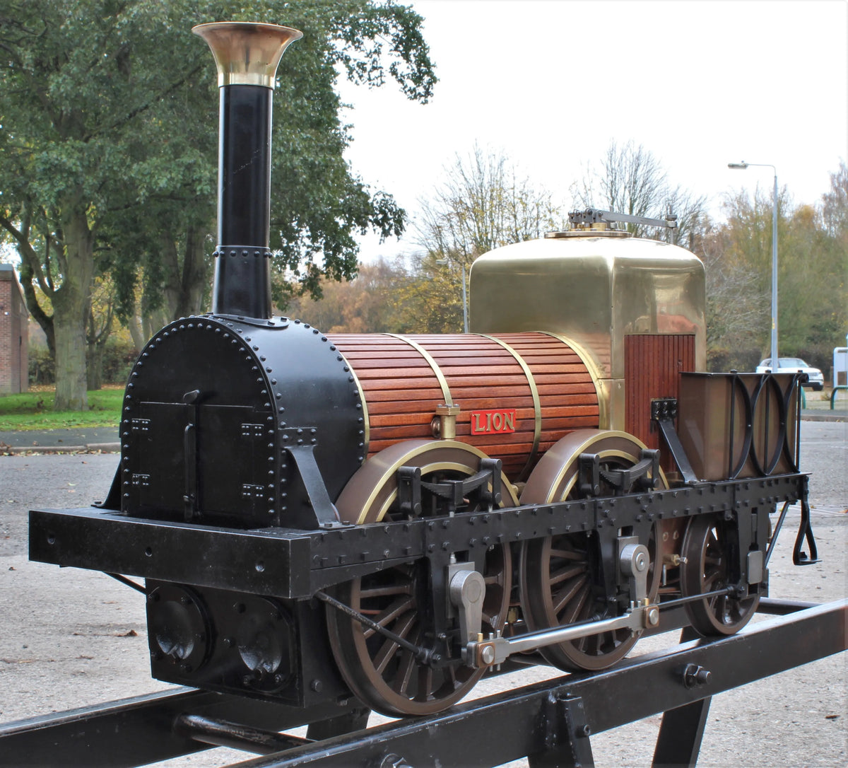 7 1/4 inch gauge Liverpool & Manchester Railway "Lion"