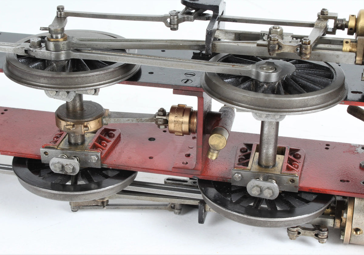 2 1/2 inch gauge part-built "Dyak" 2-6-0