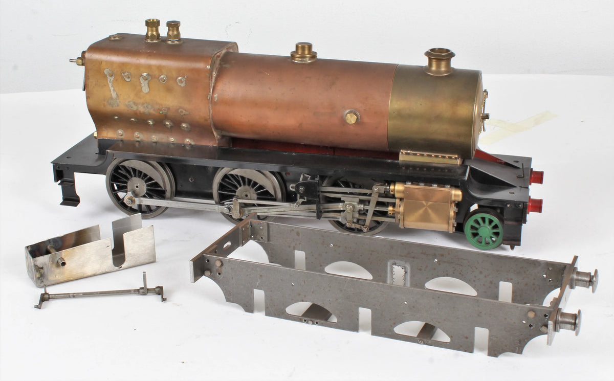 2 1/2 inch gauge part-built "Dyak" 2-6-0