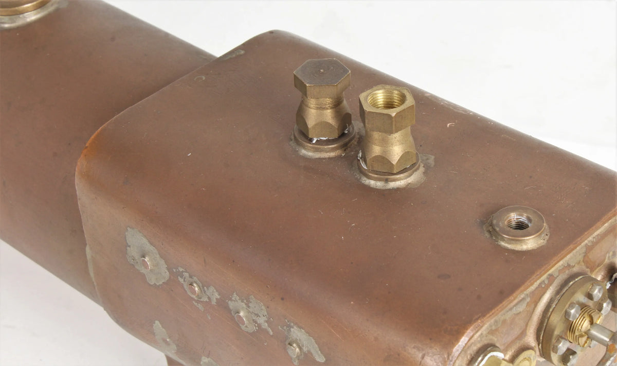 2 1/2 inch gauge part-built "Dyak" 2-6-0