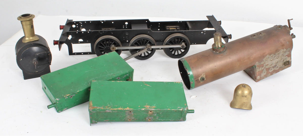 3 1/2 inch gauge part-built Rob Roy 0-6-0T