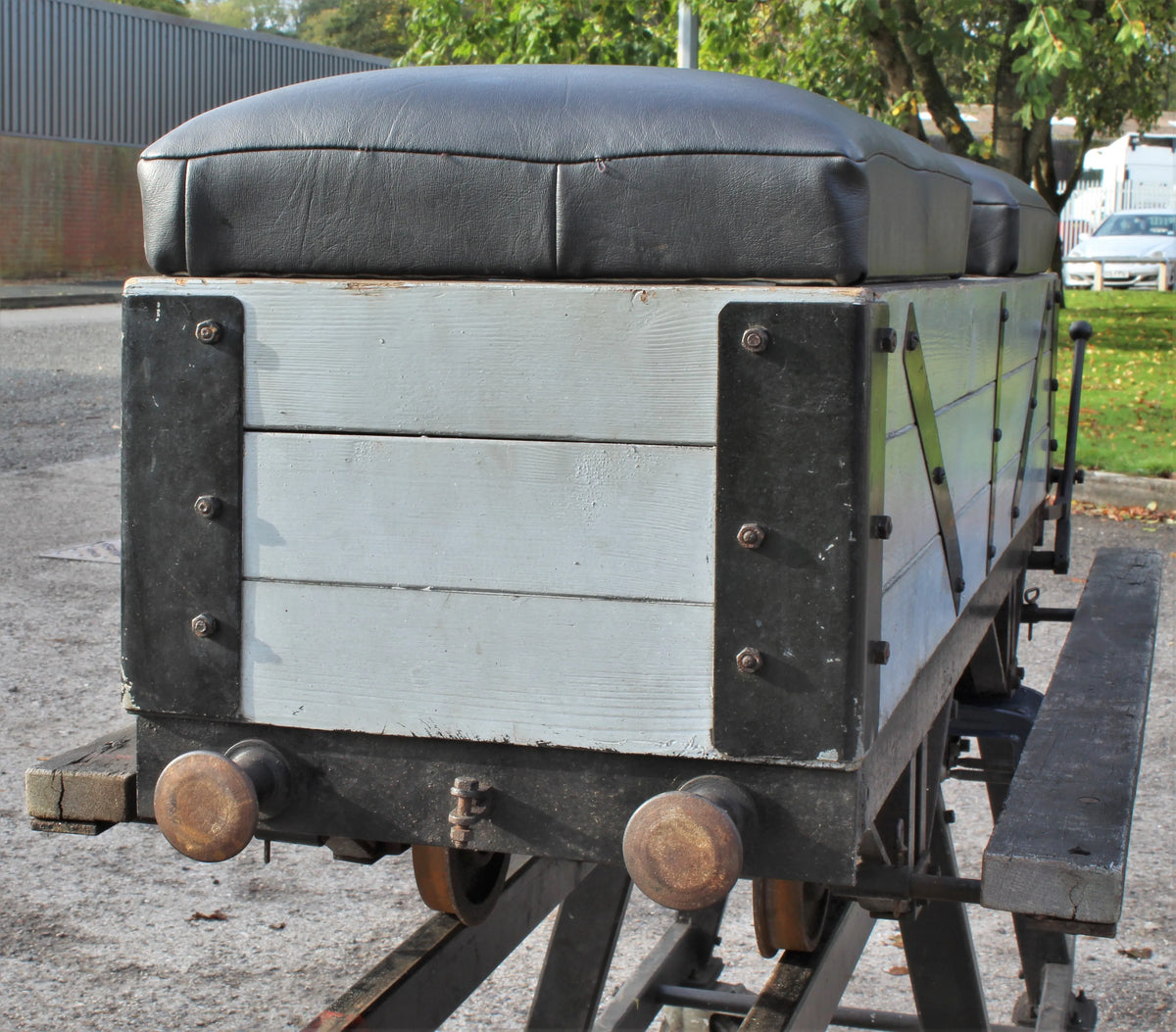 7 1/4 inch gauge braked driving truck