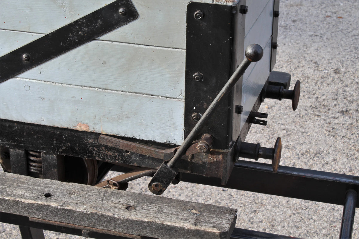 7 1/4 inch gauge braked driving truck
