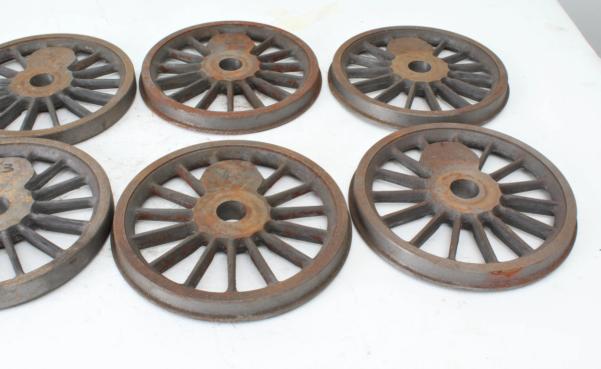 7 1/4 inch gauge BR 2-10-0 9F chassis, wheels & cylinders