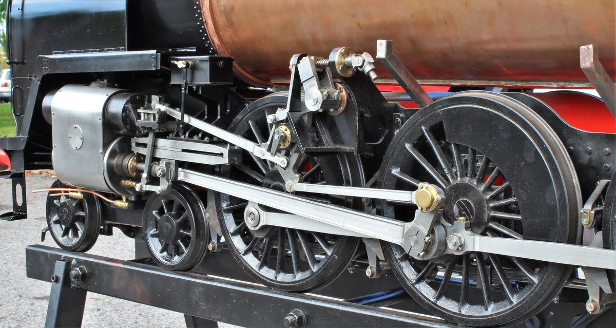 7 1/4 inch gauge "Britannia" with commercial boiler