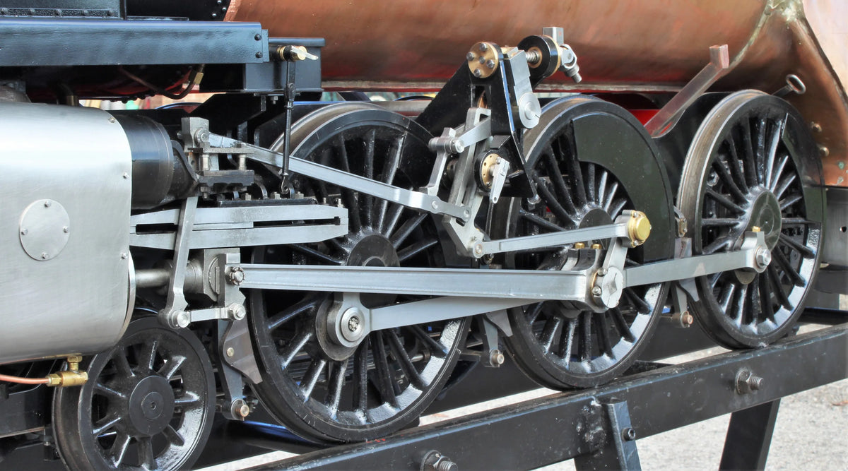 7 1/4 inch gauge "Britannia" with commercial boiler