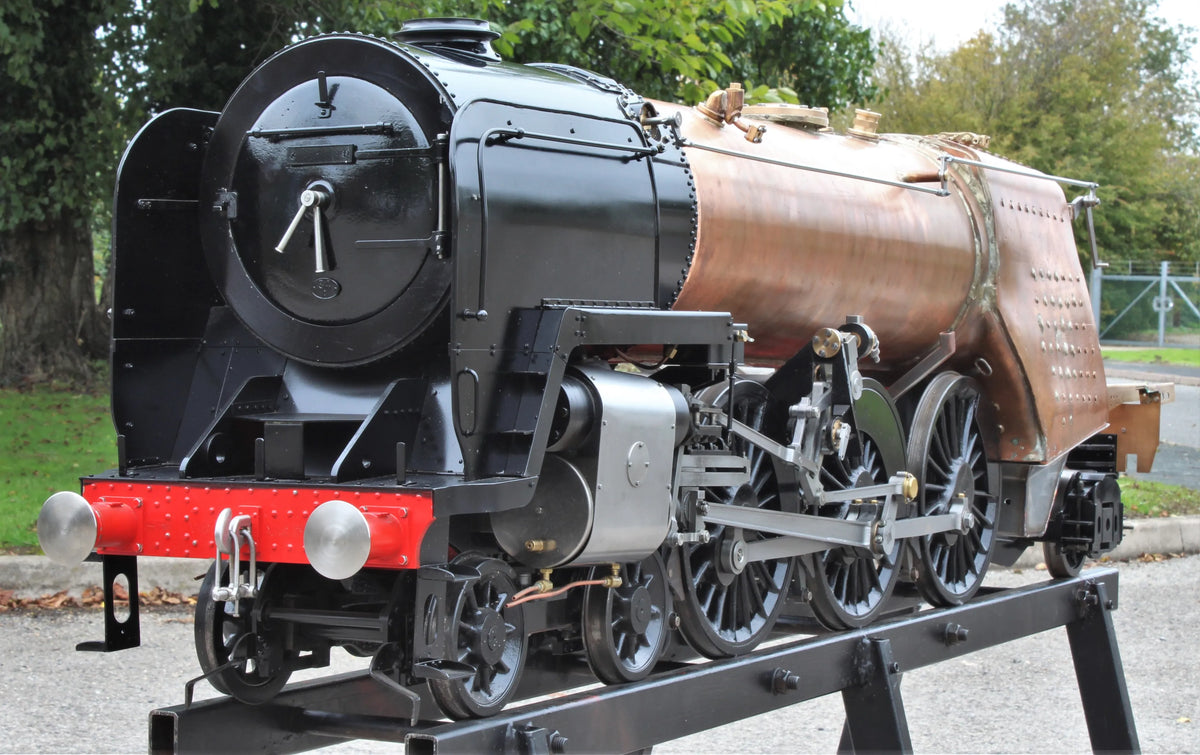 7 1/4 inch gauge "Britannia" with commercial boiler