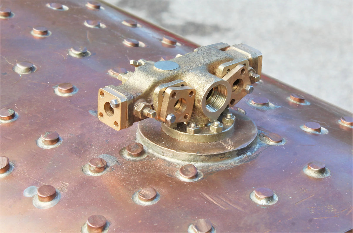 7 1/4 inch gauge "Britannia" with commercial boiler